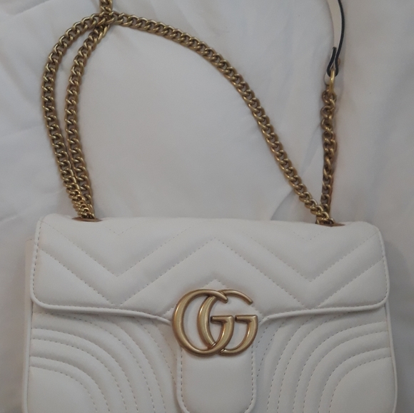 Gucci- GG Marmonte Small Mattelasse Purse - Picture 6 of 6